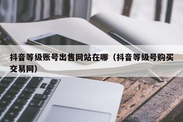 抖音等级账号出售网站在哪（抖音等级号购买交易网）(图1)